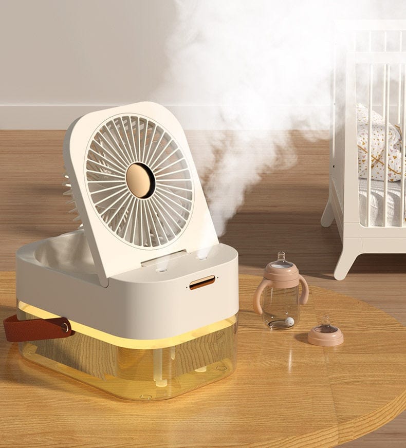 CoolBreeze - Ventilateur Humidificateur Révolutionnaire